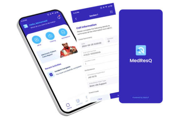 MedResQ digital emergency care documentation